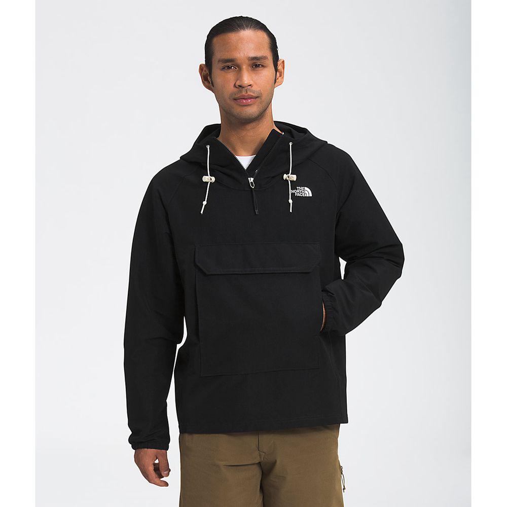 The North Face Class V Ανδρικα Pullover - Μαυρα (VYCD12840)